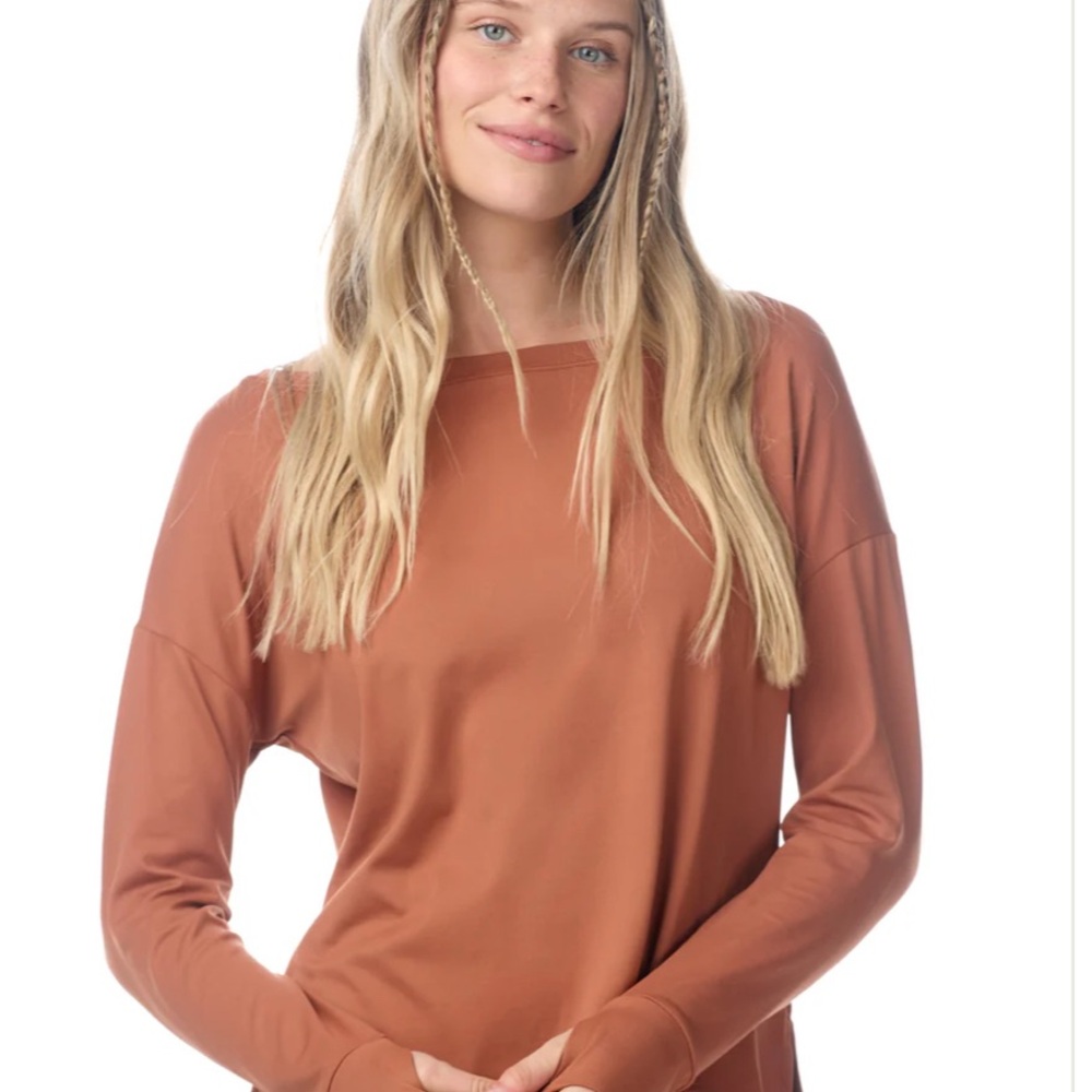 Kyodan Women's Long Sleeve Tee - Rust